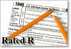 Picture of IRS Tax Extension (R Rated)