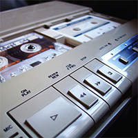 Picture of a voicemail machine